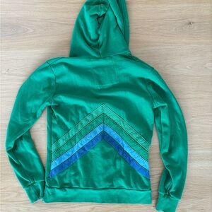 Aviator Nation rare green hoodie